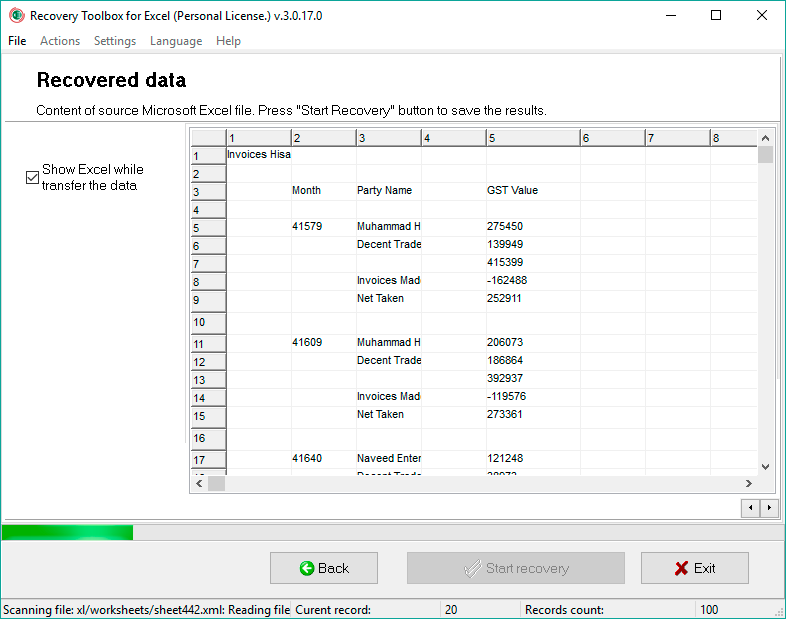 microsoft excel onarım aracı