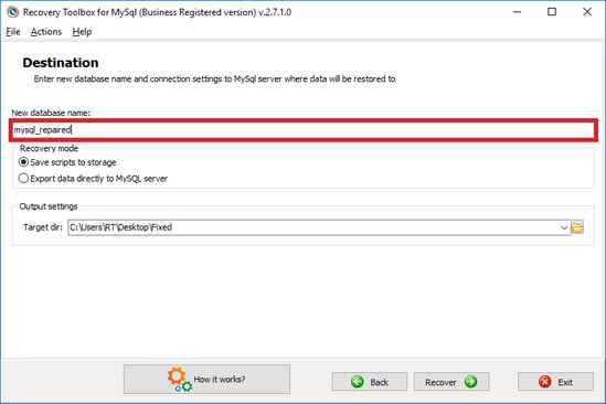 mysql veri kurtarma