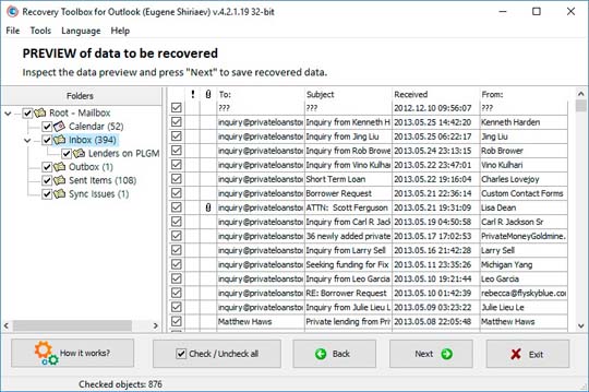 microsoft outlook kurtarma aracı indir